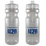 #BIK24TR -24oz. Translucent Bike/Fitness Bottle