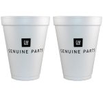 #FC12 -12oz  White Styrofoam Cup