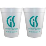 #FC14 -14oz White Styrofoam Cup