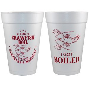 #FC16 -16oz. White Styrofoam Cup