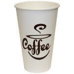 #16P - 16oz White Paper Cup